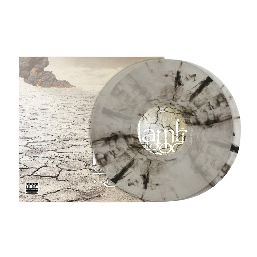 Lamb Of God / RESOLUTION (Natural Black Marble Vinyl) - Merch Jungle - Official Lamb Of God music and merch