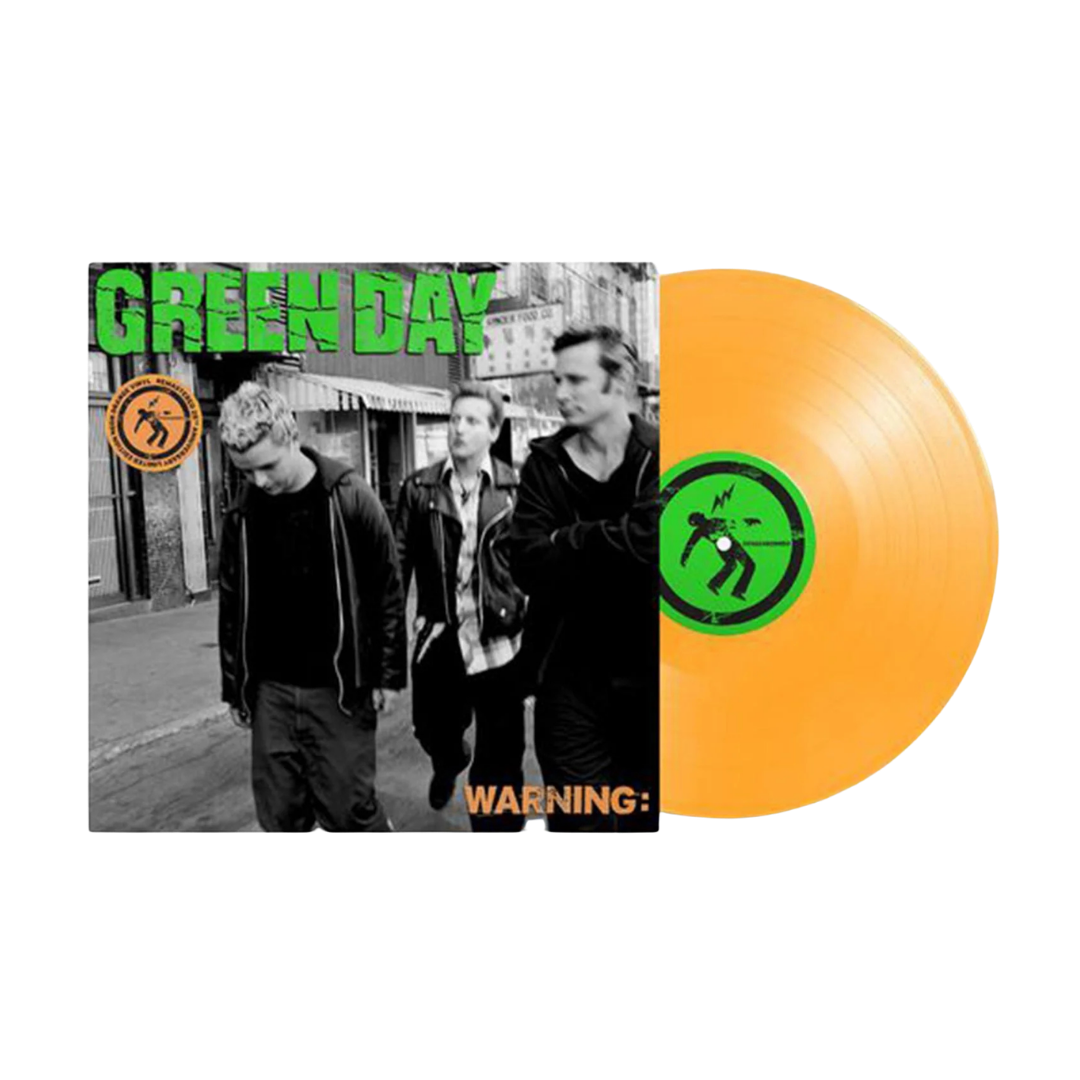 Green Day / Warning (Limited Orange Vinyl) - Merch Jungle - Official Green Day music and merch