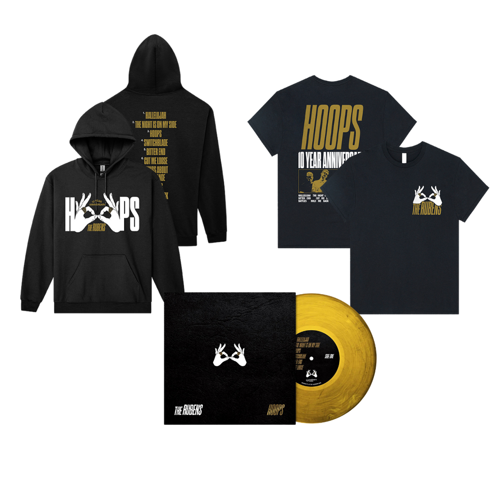 The Rubens / Hoops 10th Anniversary Bundle - Merch Jungle - Official The Rubens music and merch
