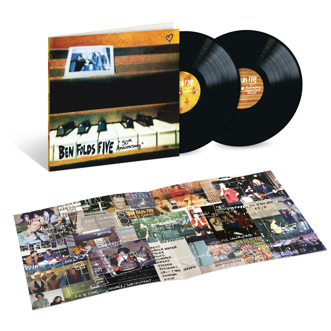 Ben Folds Five / Ben Folds Five 30th Anniversary Edition Vinyl - Merch Jungle - Official Ben Folds Five music and merch