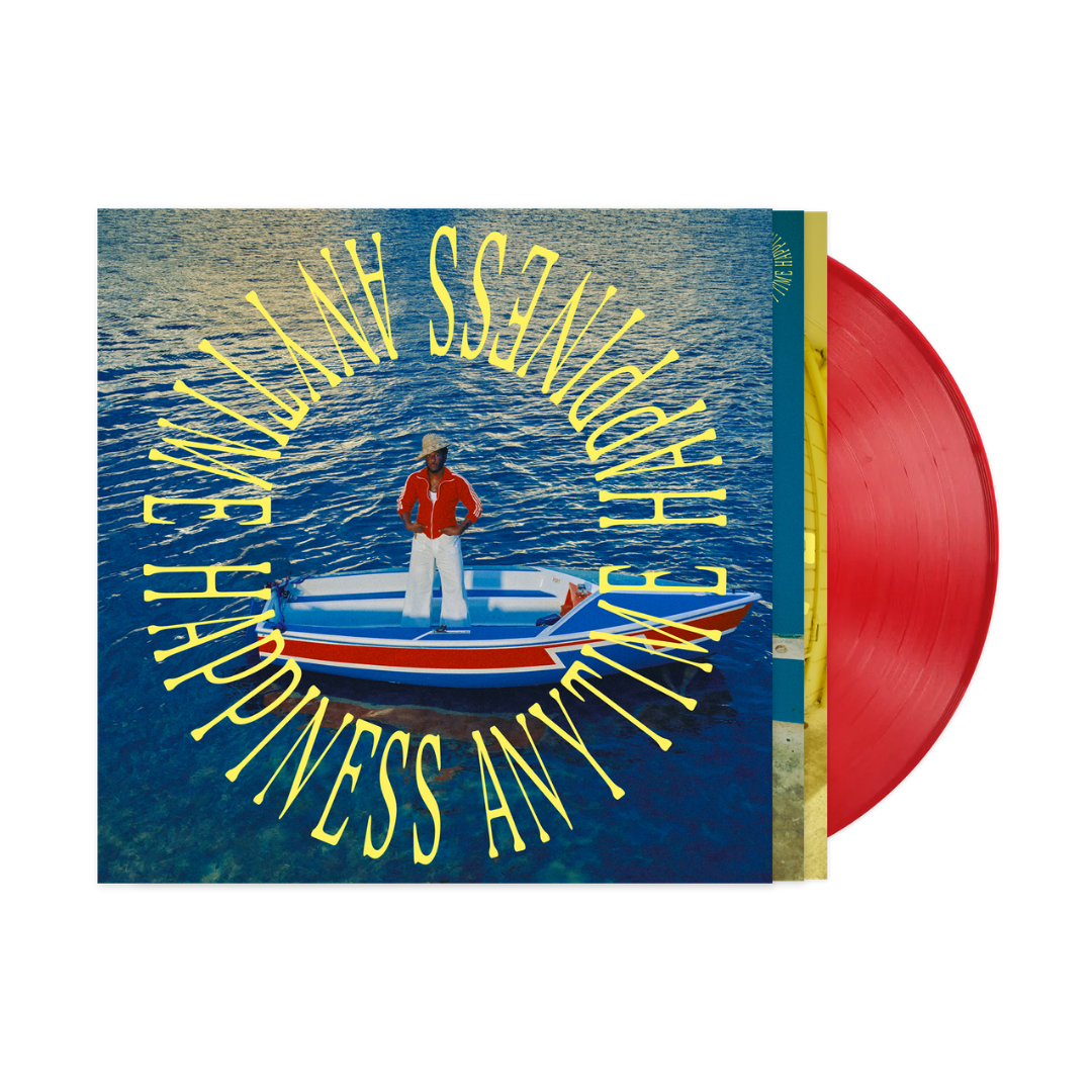 Leon Bridges / Happiness Anytime (Caramel Red Vinyl) - Merch Jungle - Official Leon Bridges music and merch