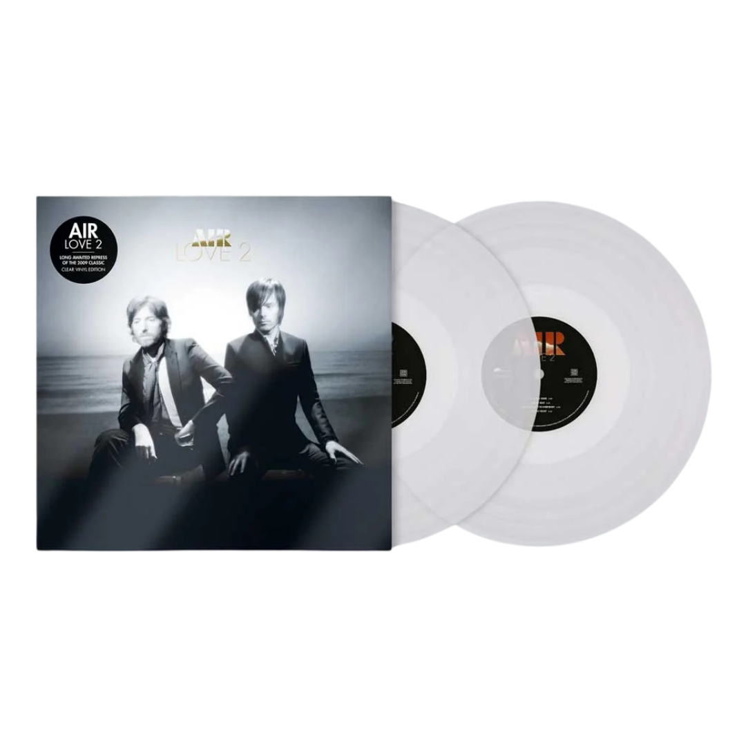 Air / Love 2 (Limited Clear 2LP) - Merch Jungle - Official Air music and merch