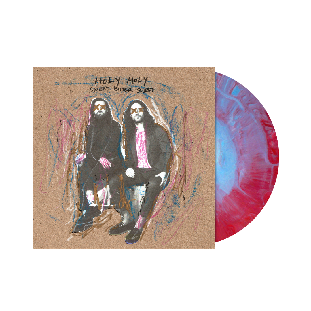 Holy Holy  / Sweet Bitter Sweet (Red/Blue Marble Vinyl) - Merch Jungle - Official Holy Holy music and merch