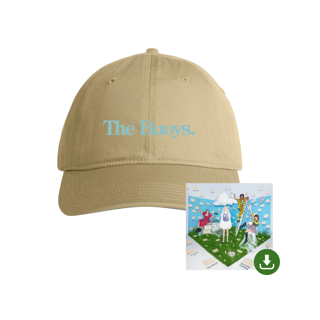 The Buoys / Concrete Cowboy Cap + Digital Download - Merch Jungle - Official The Buoys music and merch