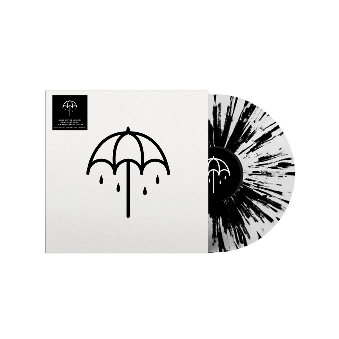 Bring Me The Horizon / That's The Spirit 10th Anniversary Edition (Clear And Black Splatter Vinyl) - Merch Jungle - Official Bring Me The Horizon music and merch