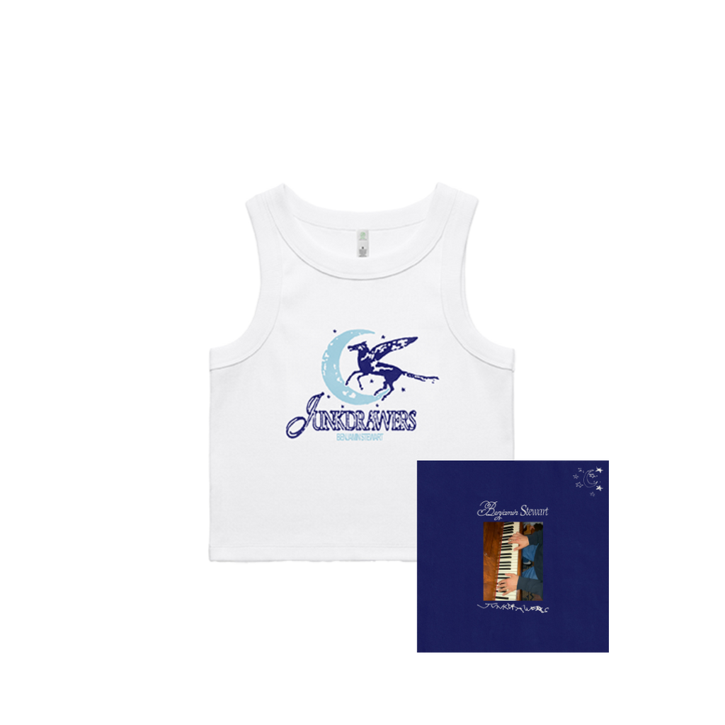 Benjamin Stewart / Junkdrawers Women's Tank + Digital Download - Merch Jungle - Official Benjamin Stewart music and merch