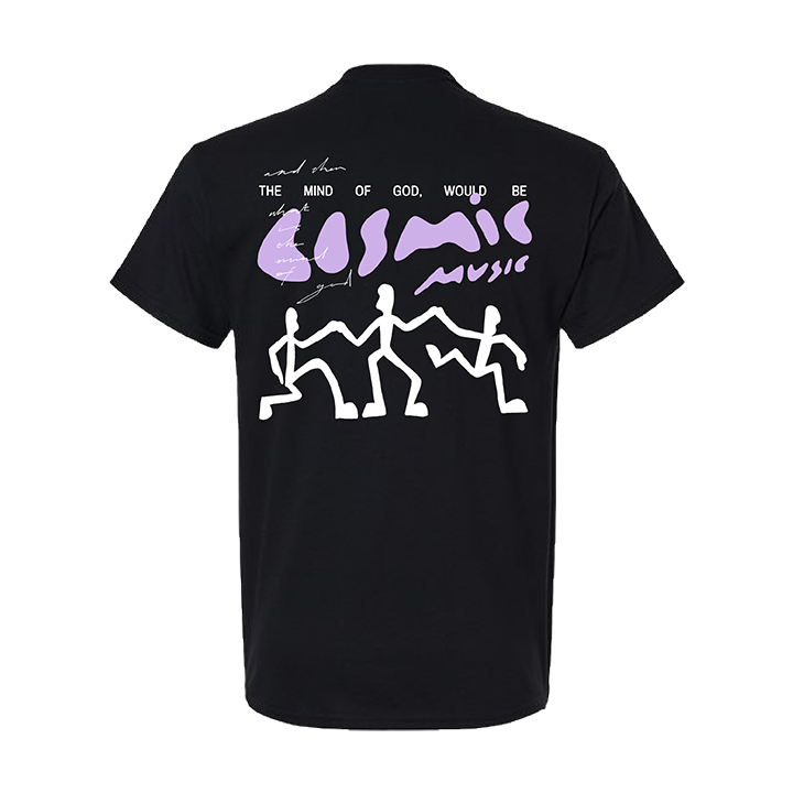 Barry Can't Swim / Cosmic Music Tee (Black) - Merch Jungle - Official Barry Can't Swim music and merch