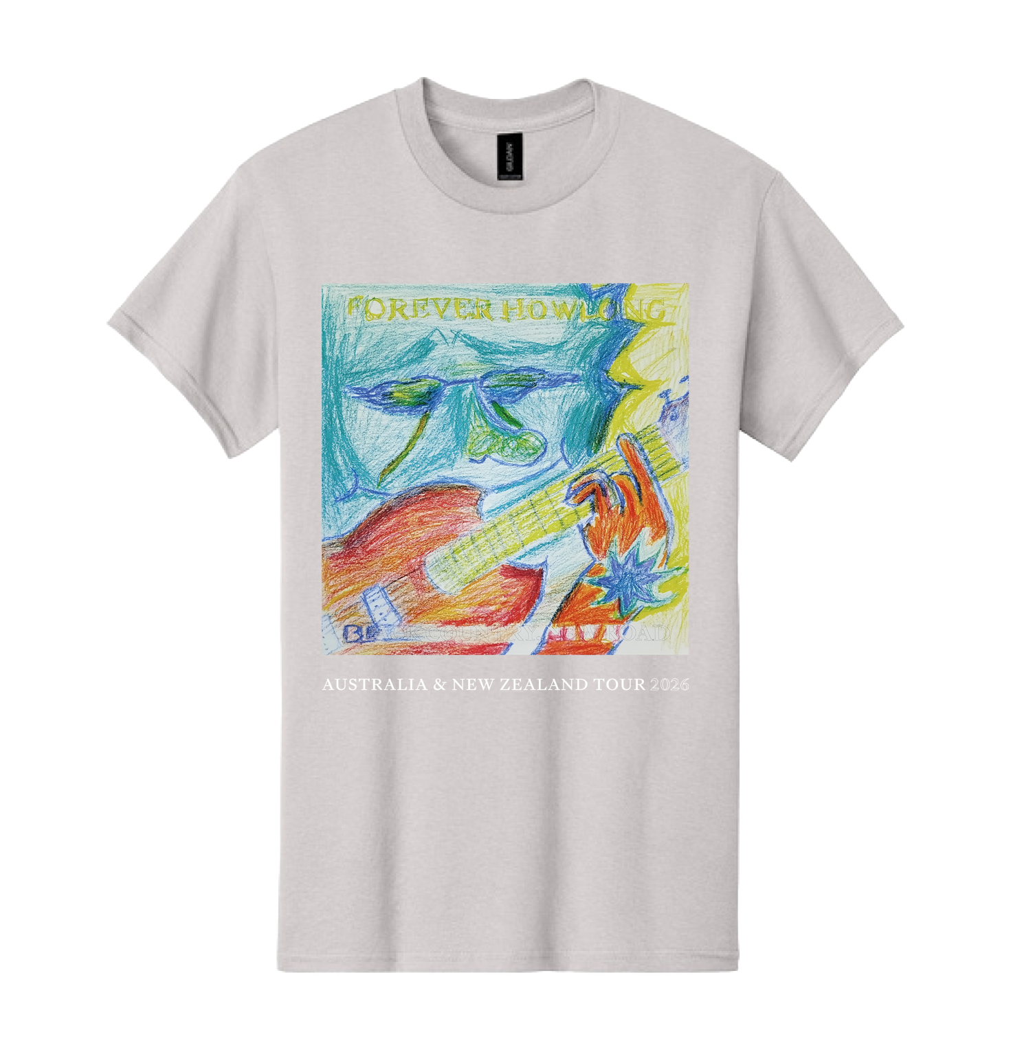 black country, New Road ロングTシャツ Black Country, New Road / Tour Tee