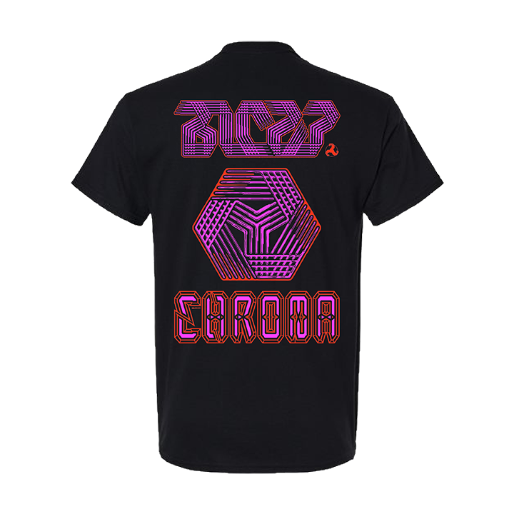 Bicep / Chroma Tee (Black) - Merch Jungle - Official Bicep music and merch