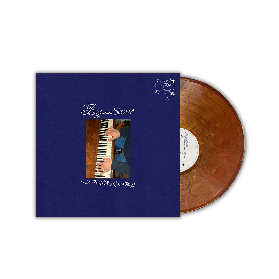 Benjamin Stewart / Junkdrawers (Dusty Piano Brown/Gold Swirl Vinyl) - Merch Jungle - Official Benjamin Stewart music and merch