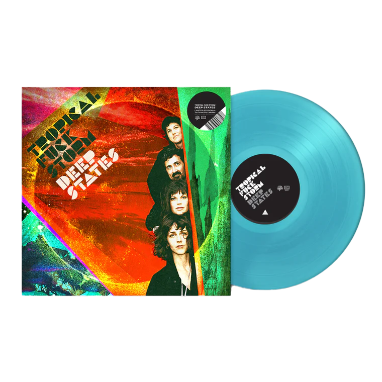 Deep States (Teal Vinyl) - Merch Jungle - Official Tropical Fuck Storm band t-shirts and band merch.