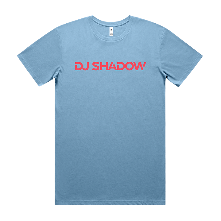 DJ Shadow / Logo Tee (Blue) - Merch Jungle - Official DJ Shadow music and merch