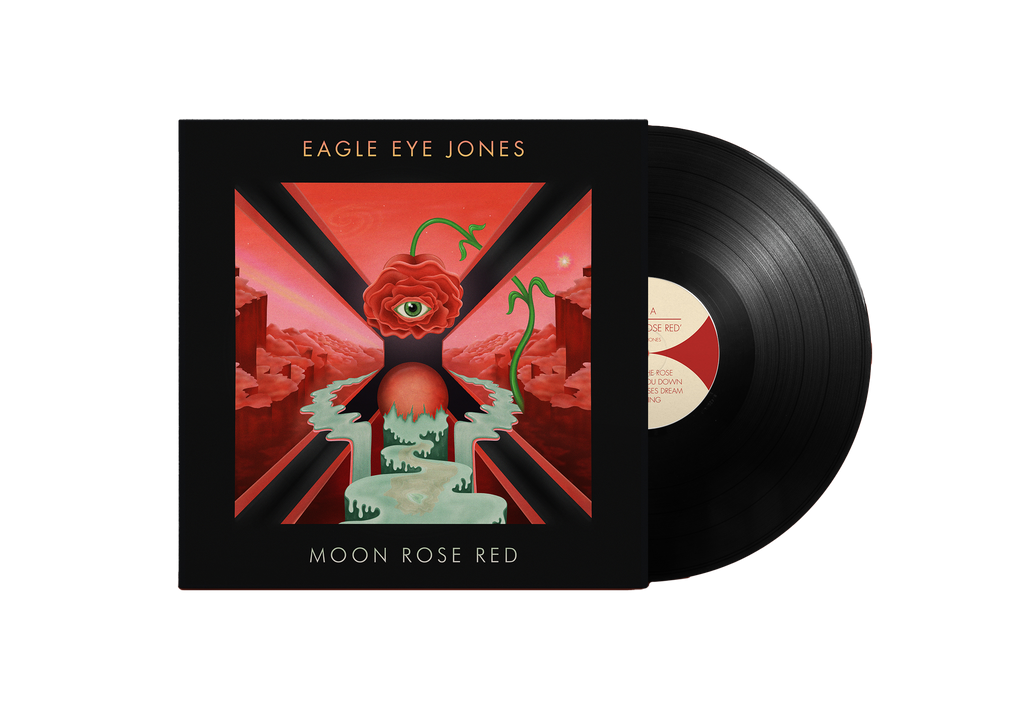 Moon Rose Red (Vinyl) - Merch Jungle - Official Eagle Eye Jones band t-shirts and band merch.