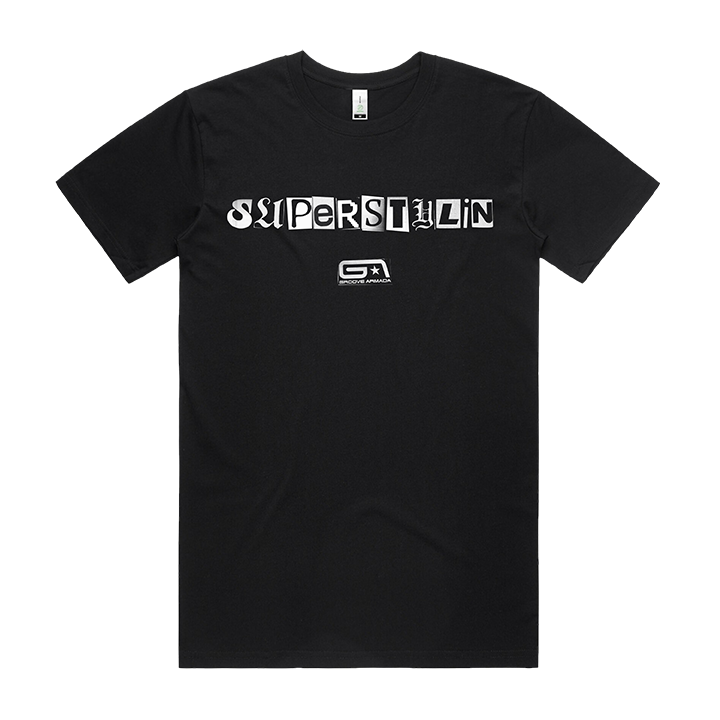 Groove Armada / Superstylin Tee (Black) - Merch Jungle - Official Groove Armada music and merch
