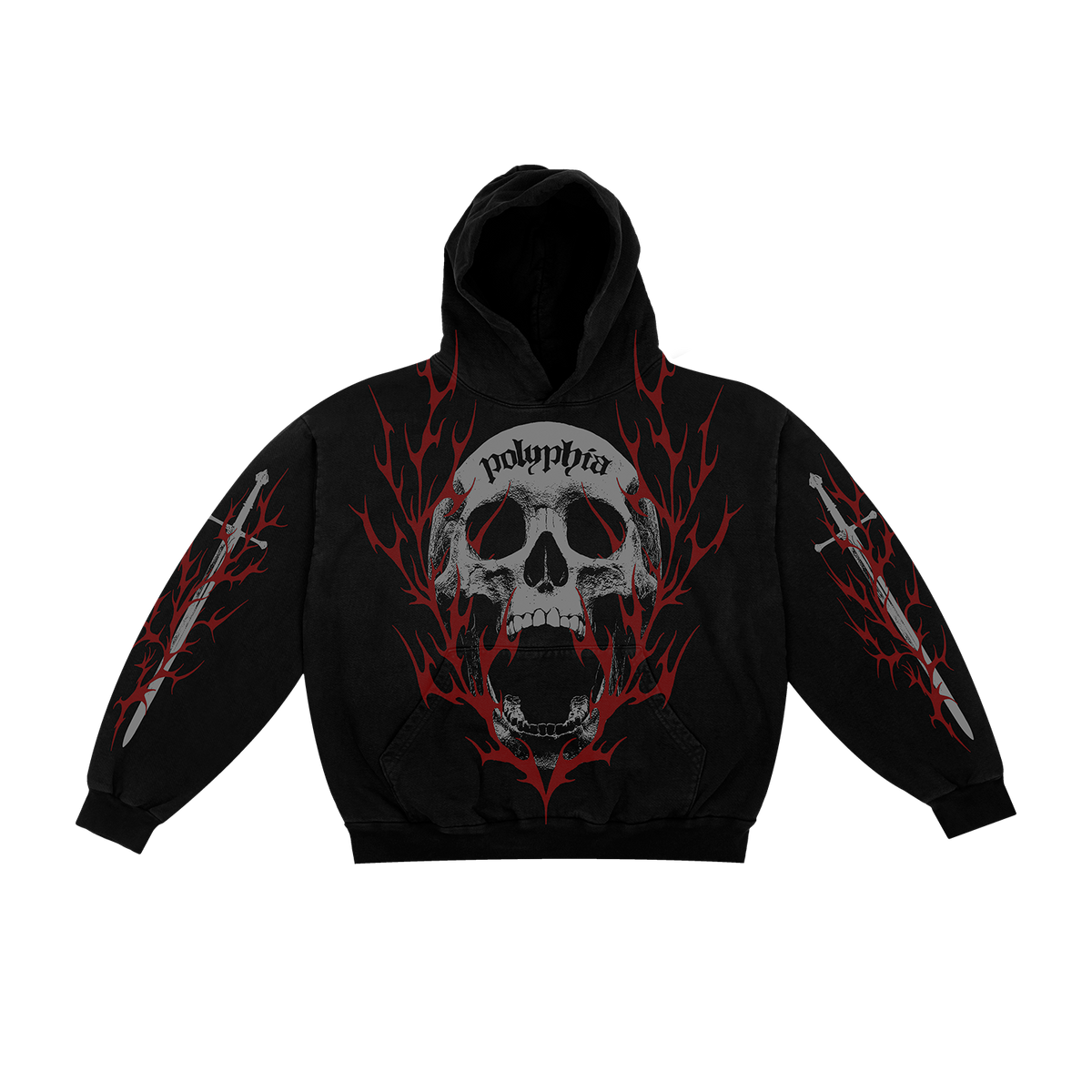 Polyphia / Gnashing Teeth Hoodie - Merch Jungle - Official Rise Records music and merch