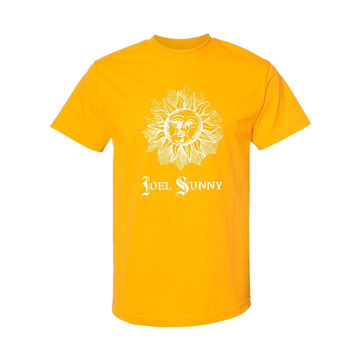 Joel Sunny / Sunny Tee (Gold) - Merch Jungle - Official Joel Sunny music and merch