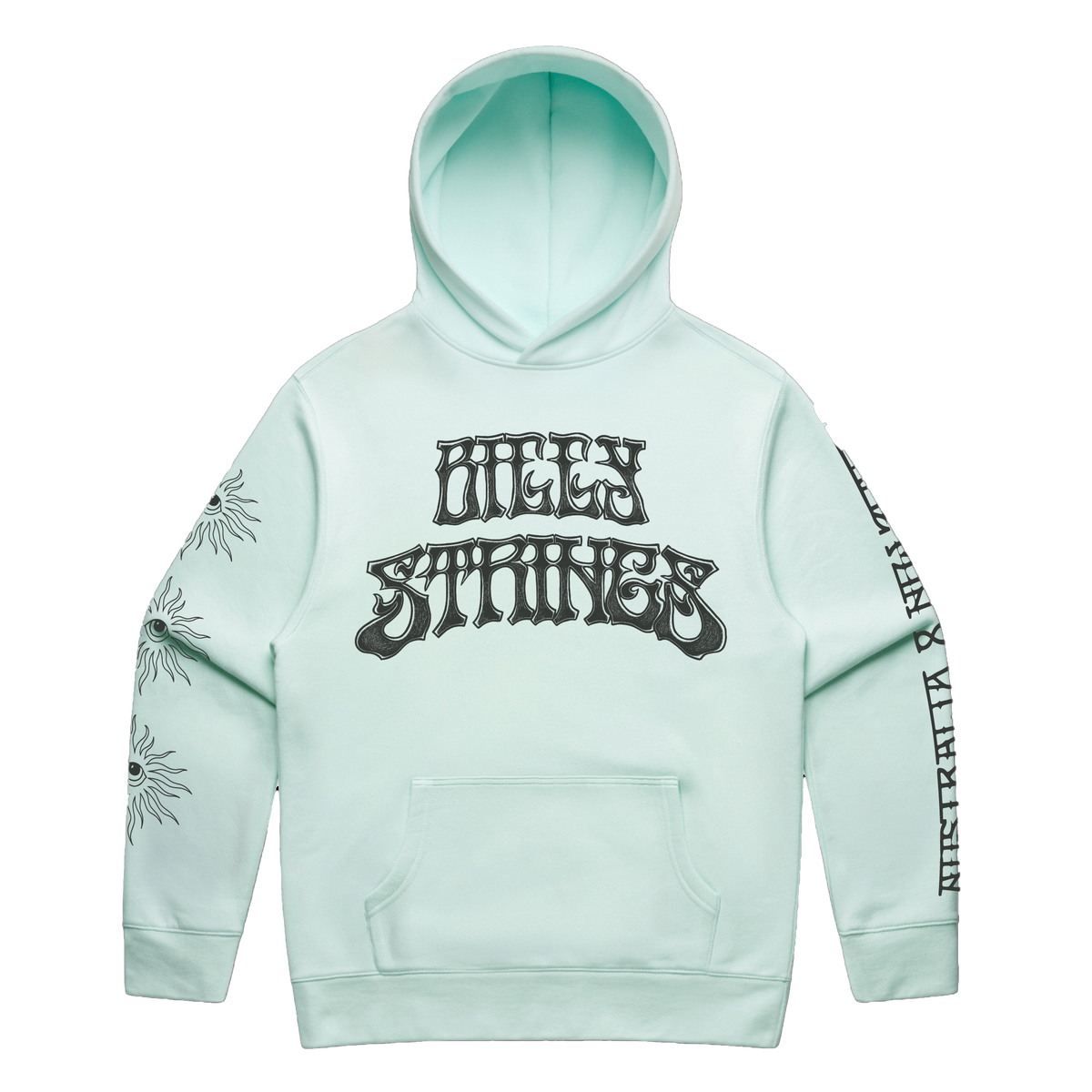 Billy Strings / AdMat Hood (Seafoam) - Merch Jungle - Official Billy Strings music and merch