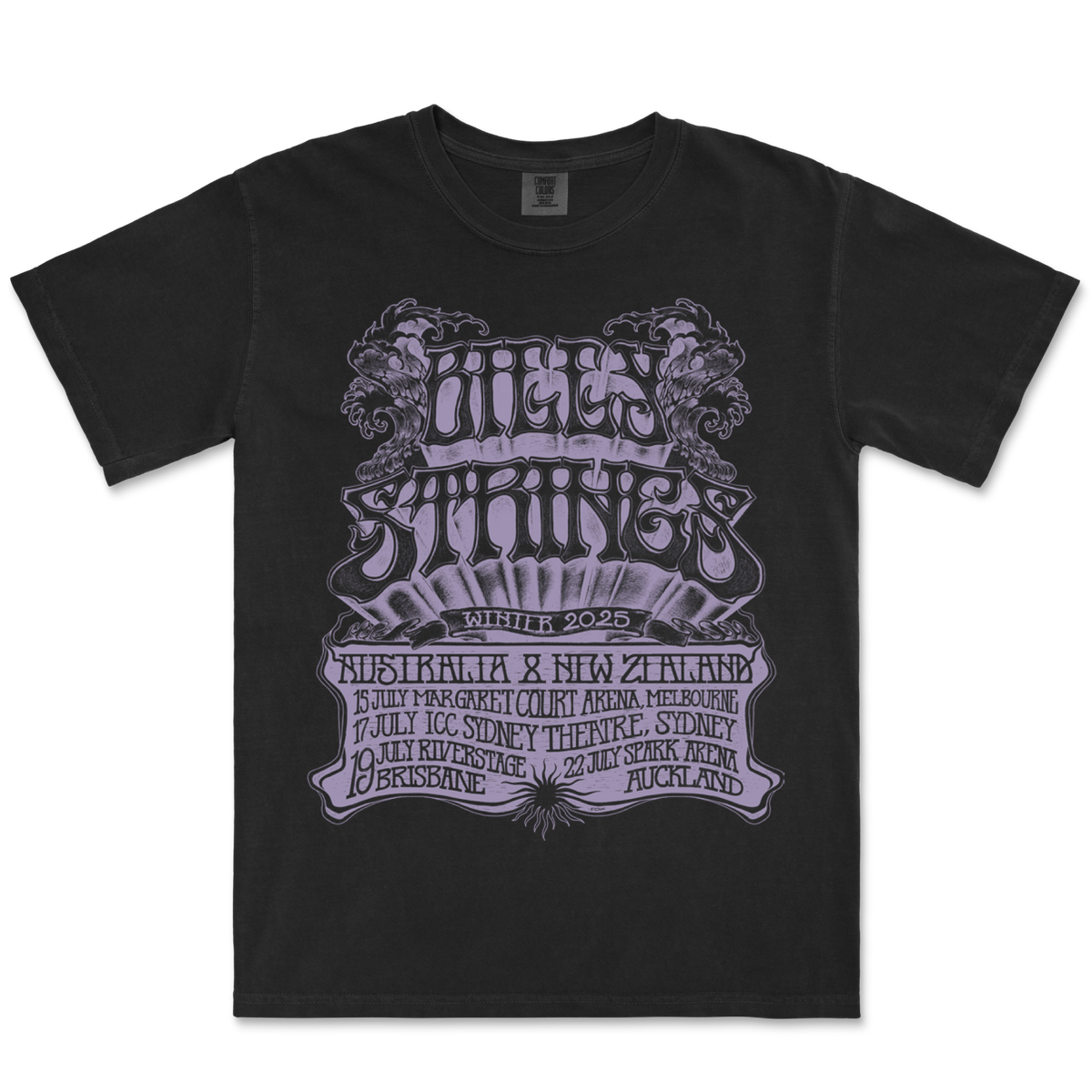 Billy Strings / AdMat Tee (Black) - Merch Jungle - Official Billy Strings music and merch
