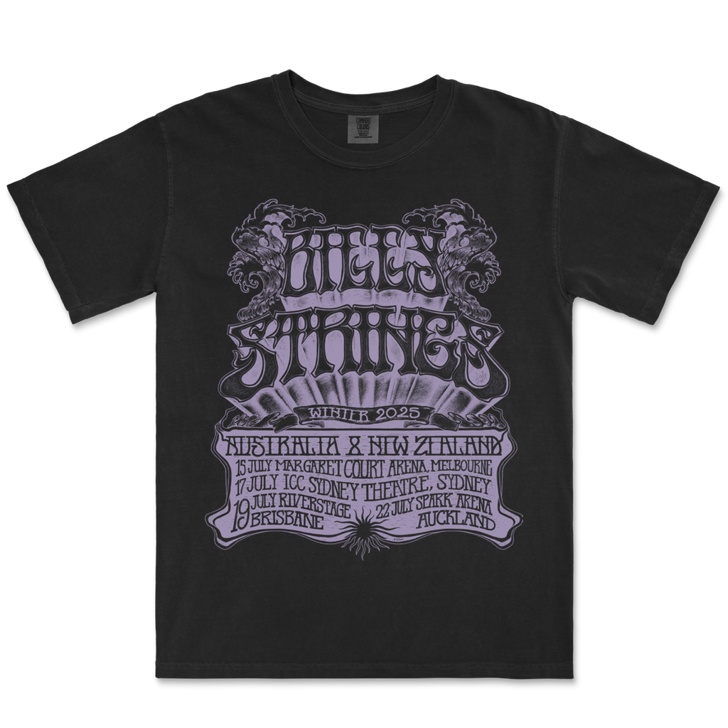 Billy Strings / AdMat Tee (Black) - Merch Jungle - Official Billy Strings music and merch