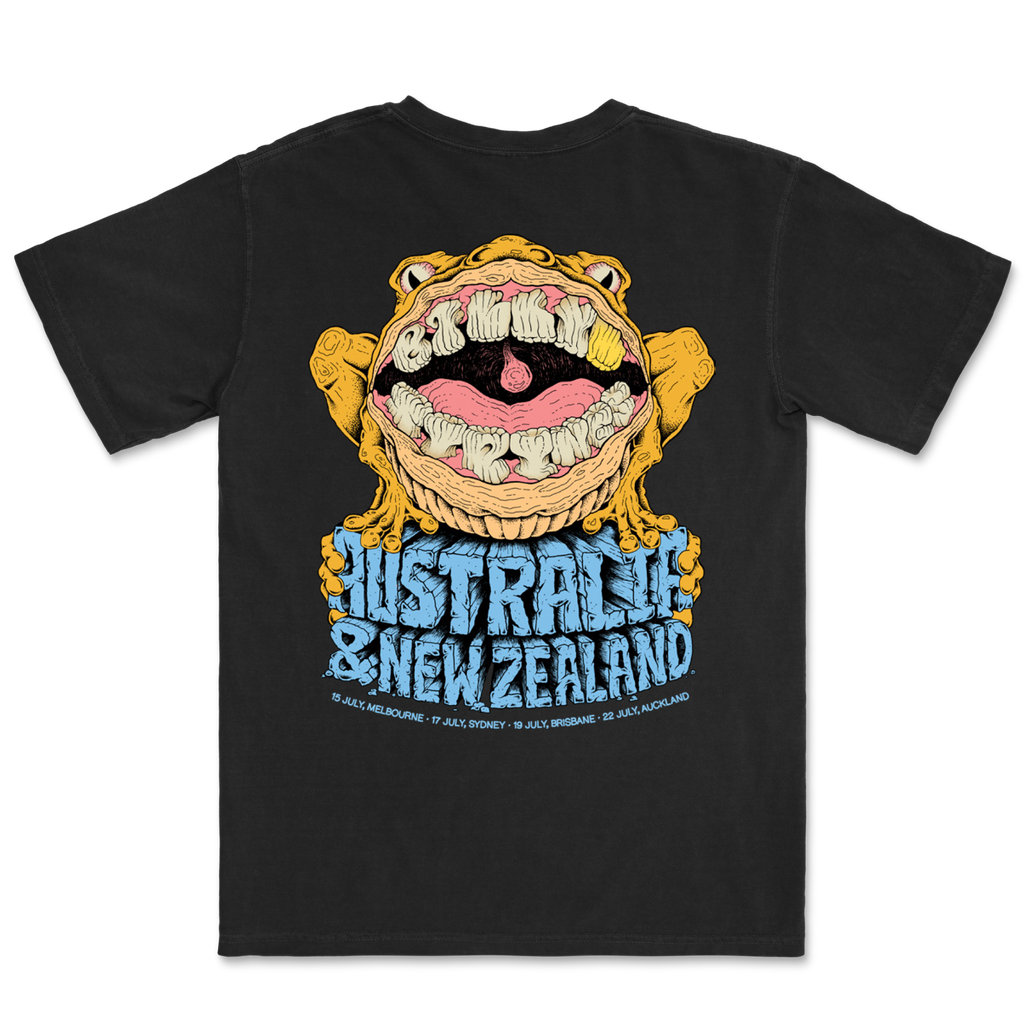 Billy Strings / Frog Tee (Black) - Merch Jungle - Official Billy Strings music and merch