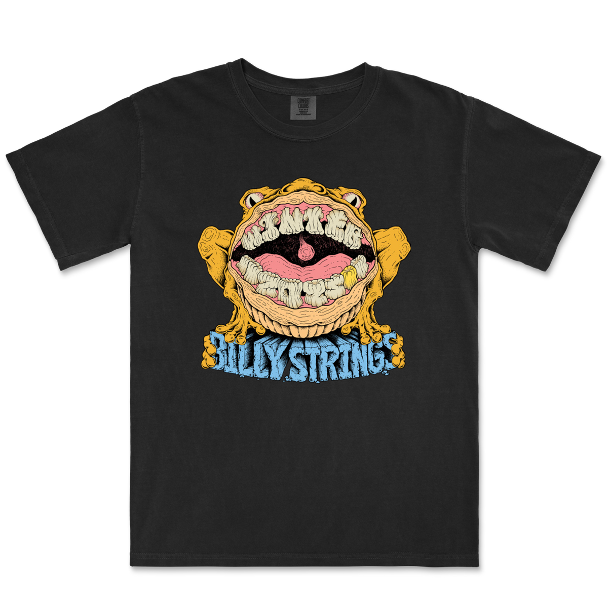 Billy Strings / Frog Tee (Black) - Merch Jungle - Official Billy Strings music and merch