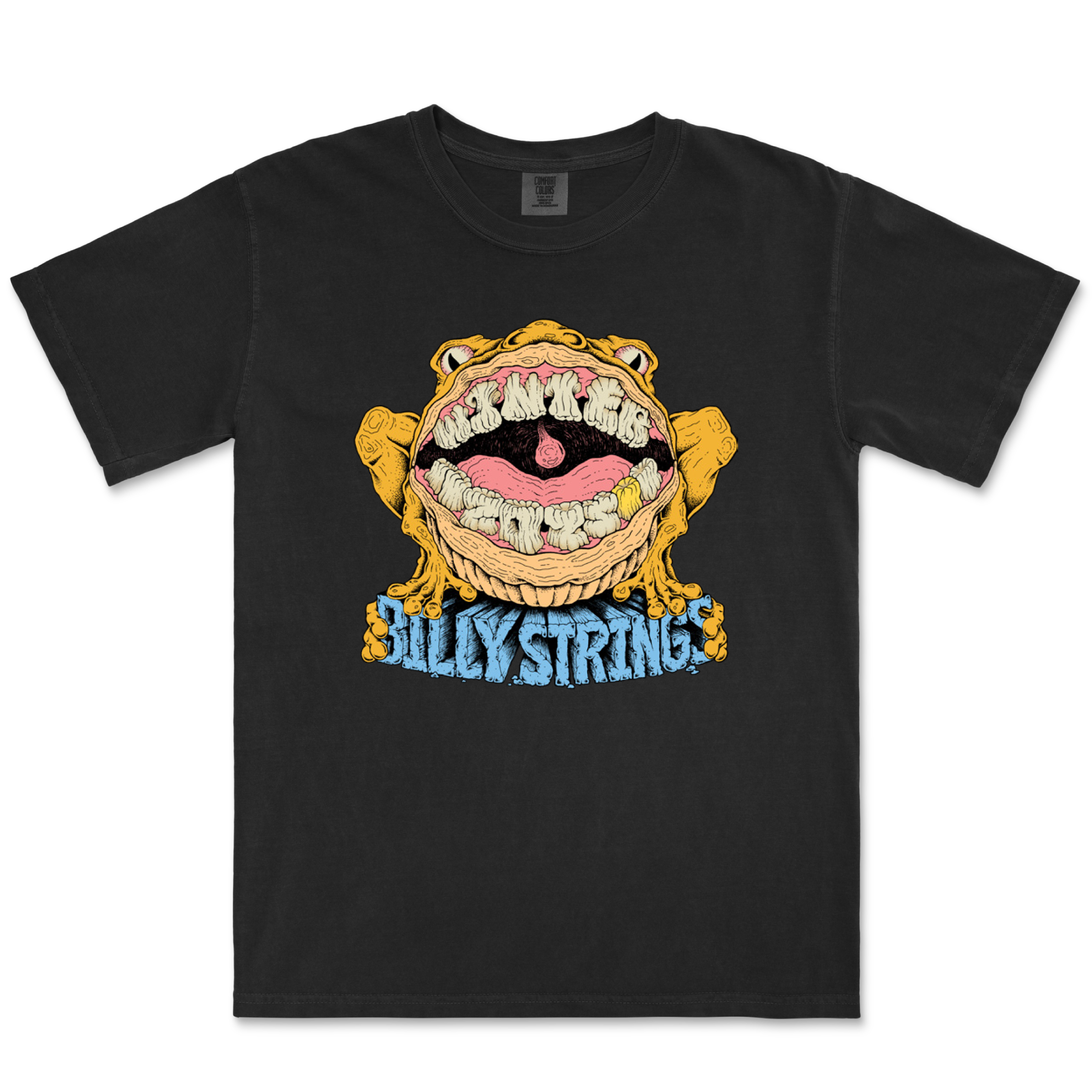 Billy Strings Frog Tee (Black)