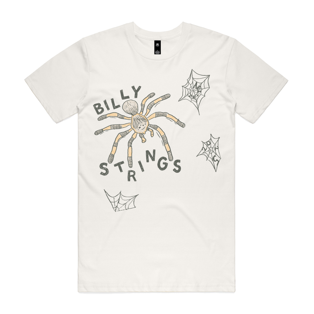 Billy Strings / Spider Tee (Natural) - Merch Jungle - Official Billy Strings music and merch