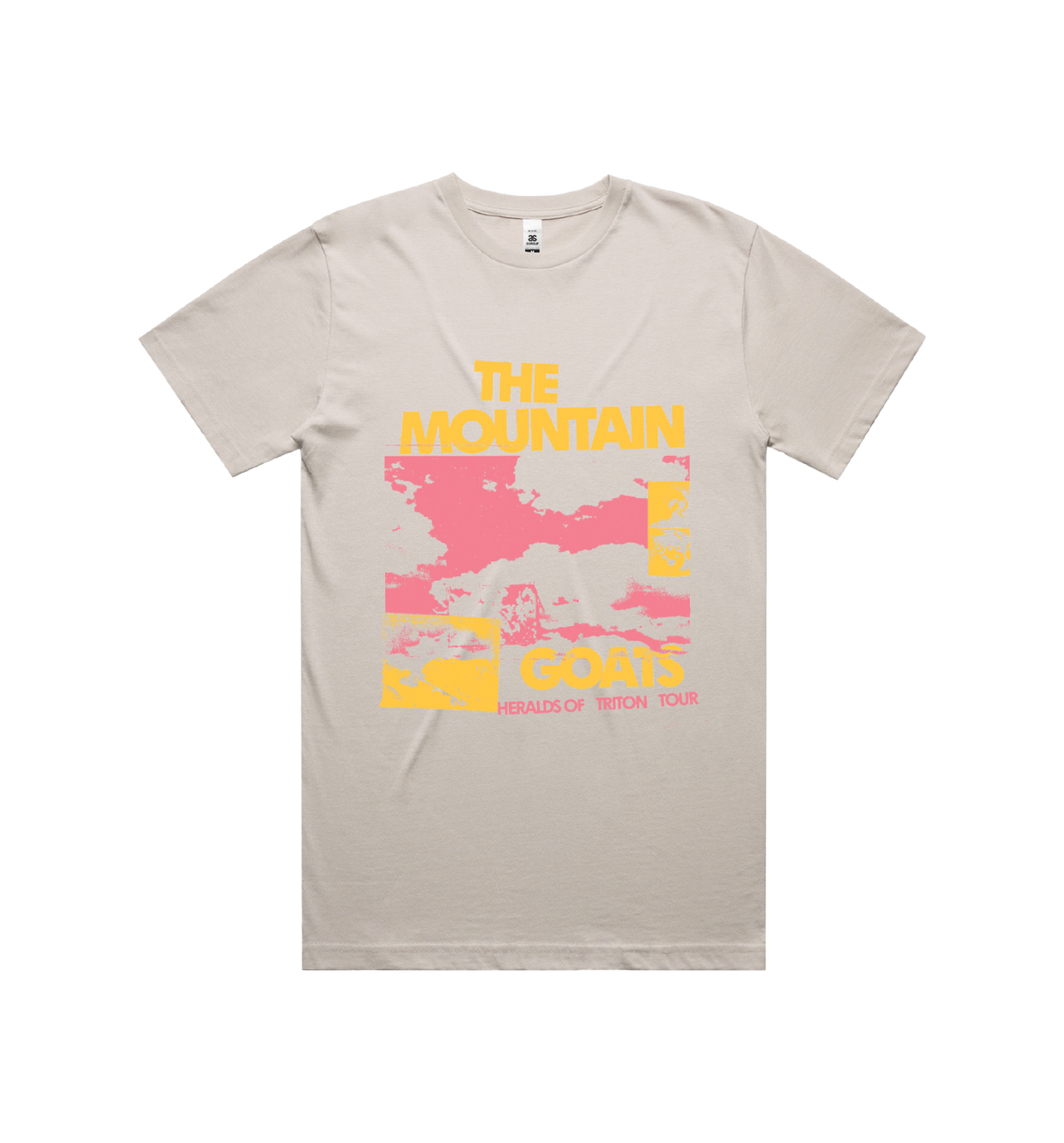 The Mountain Goats / Heralds Of Triton Tour Tee - Merch Jungle - Official The Mountain Goats music and merch