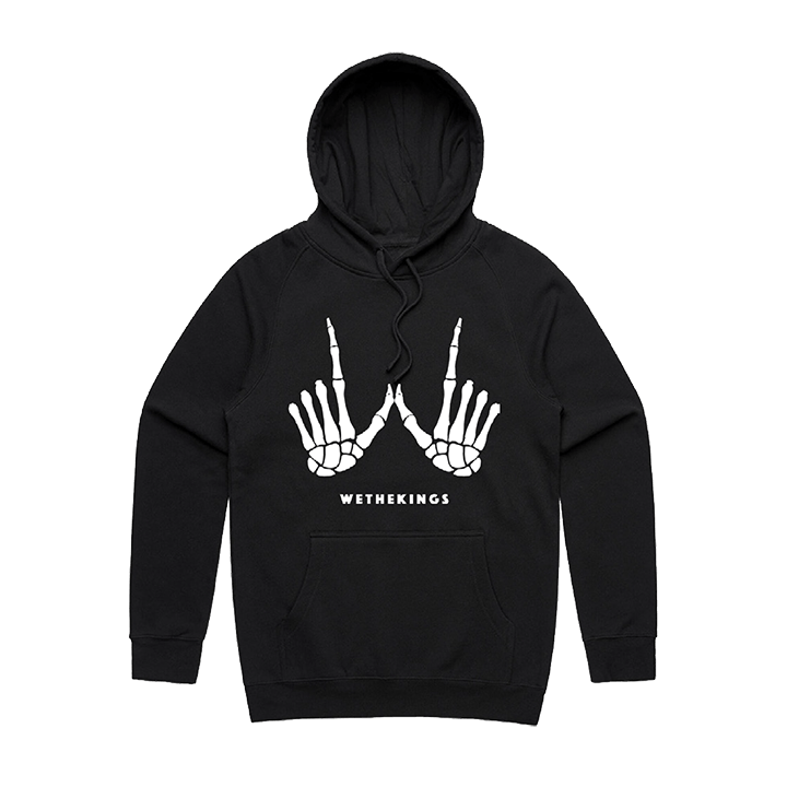 We The Kings / Skeleton Hood - Merch Jungle - Official We The Kings band t-shirts and band merch.