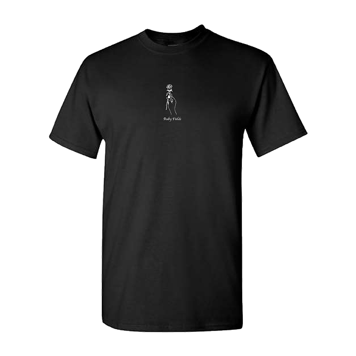 Ruby Fields / Rose Tee (Black) - Merch Jungle - Official Ruby Fields music and merch