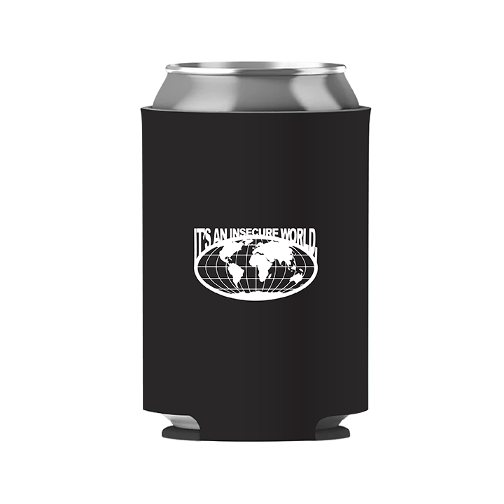 Sam Tompkins / Hi My Name Is Insecure Stubby Holder - Merch Jungle - Official Sam Tompkins music and merch