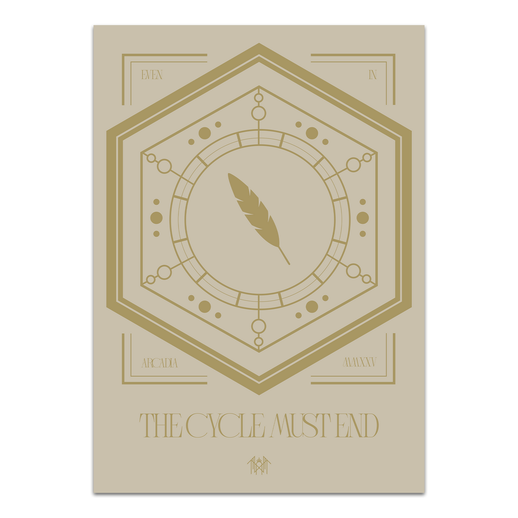 Sleep Token / Feathered Host GITD Poster - Merch Jungle - Official Sleep Token music and merch