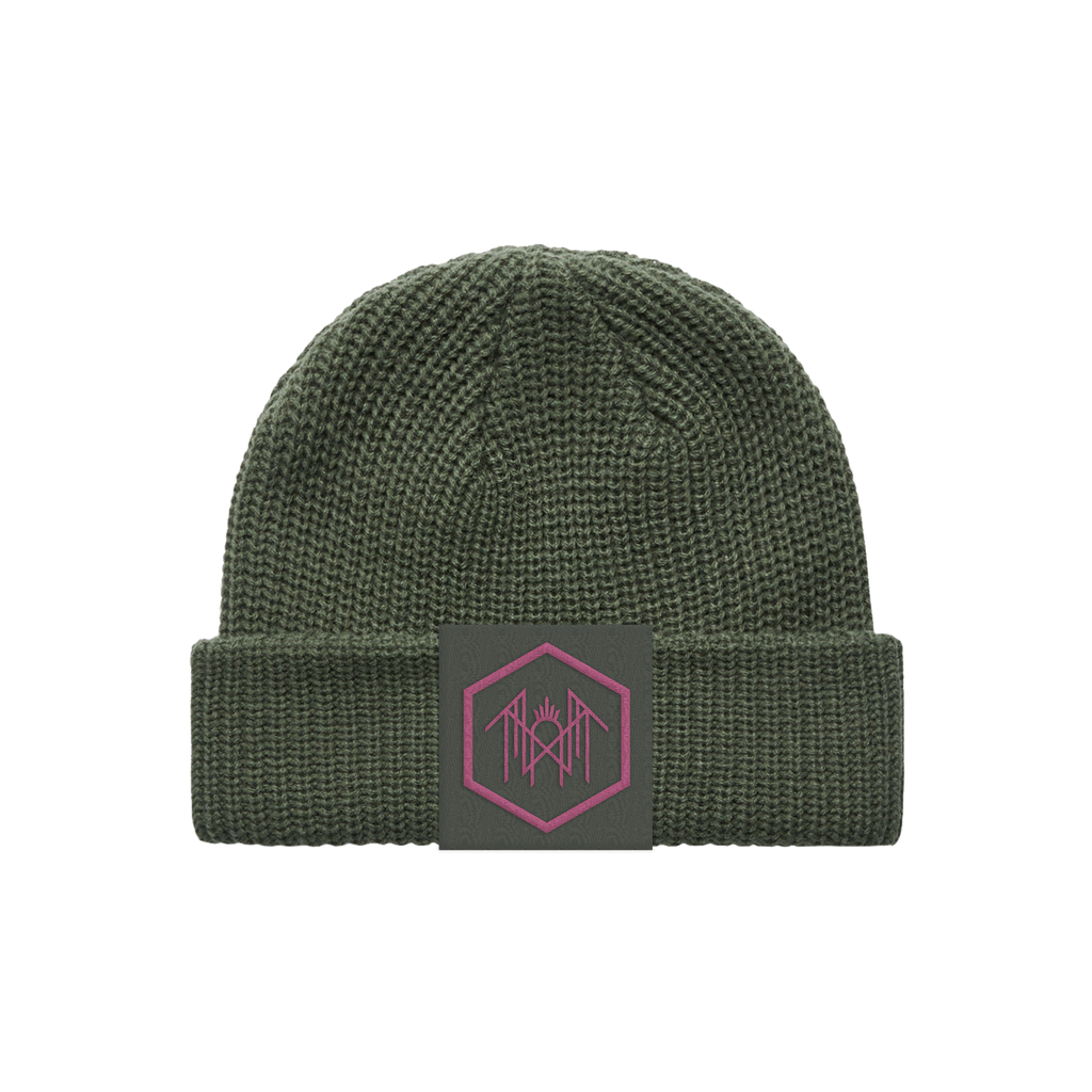 Sleep Token / Oversized Pip Tag Beanie (Cypress) - Merch Jungle - Official Sleep Token music and merch