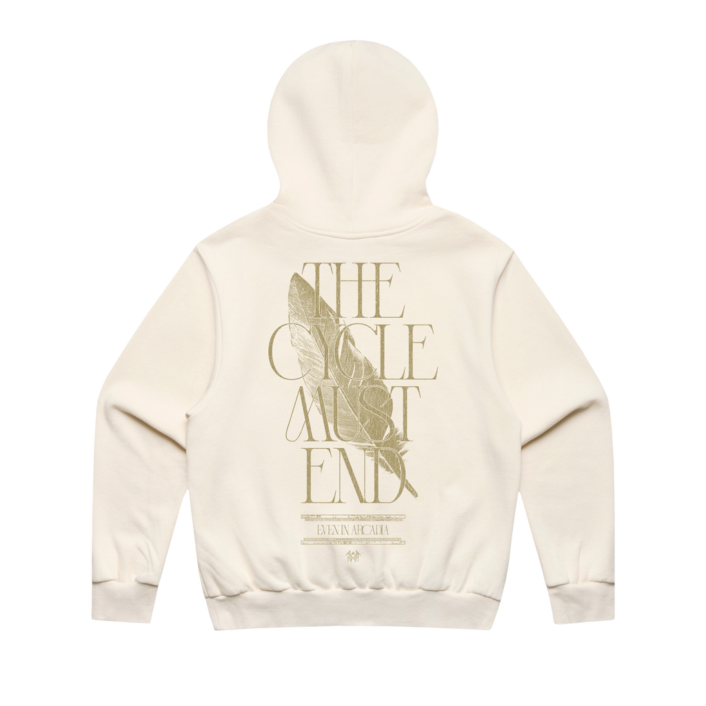 Sleep Token / Feathered Host Hood (Ecru) - Merch Jungle - Official Sleep Token music and merch