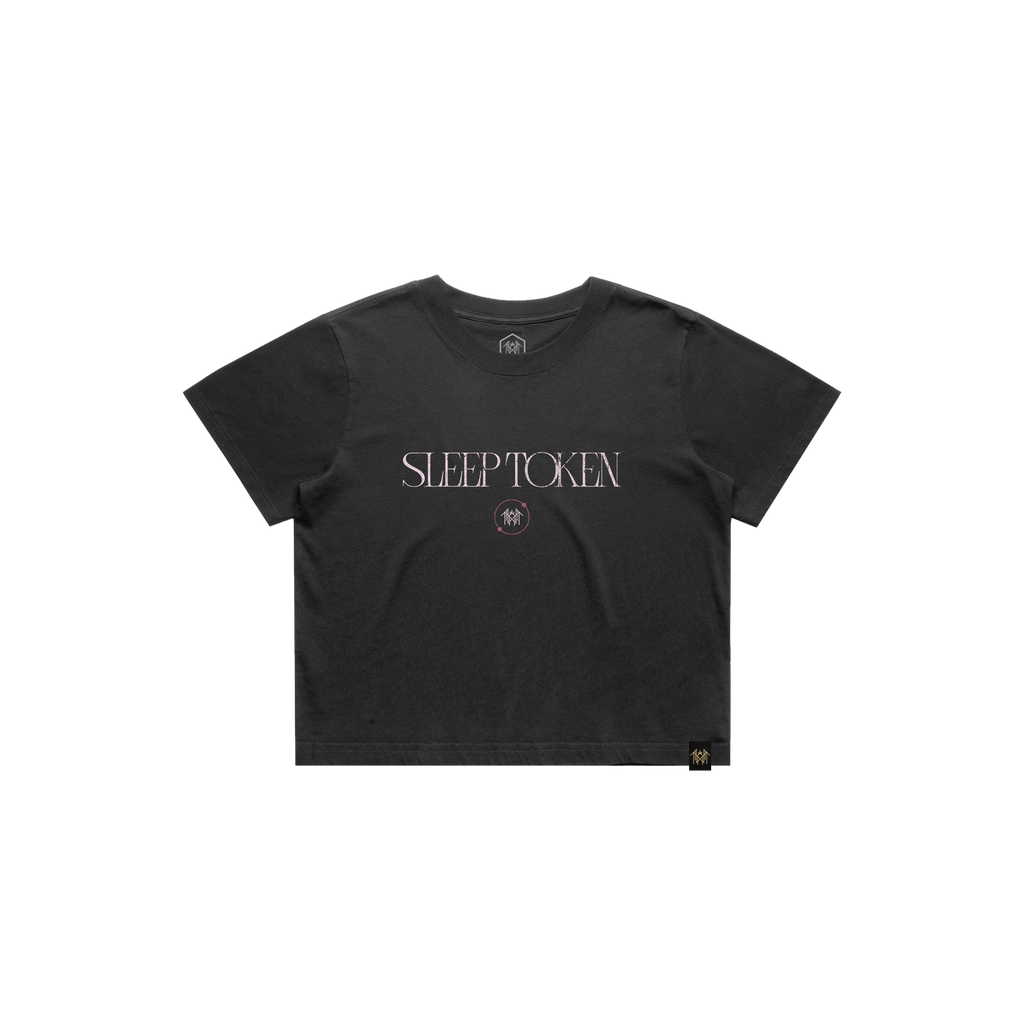Sleep Token / EIA Wo's Crop Album Tee (Black) - Merch Jungle - Official Sleep Token music and merch