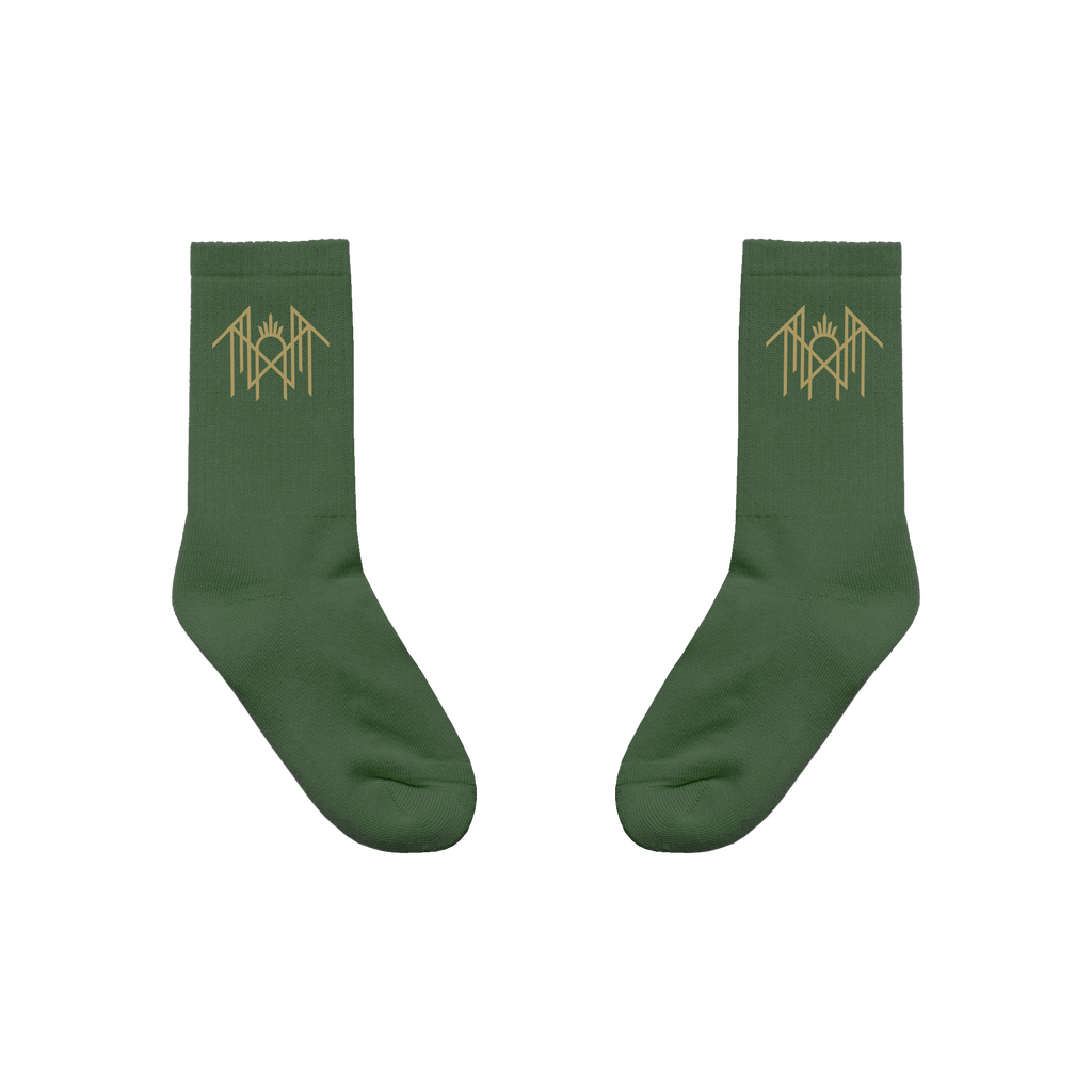 Sleep Token / House Veridian Socks (Forest Green) - Merch Jungle - Official Sleep Token music and merch