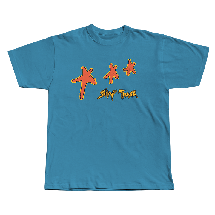 Surf Trash / Star Blue Tee - Merch Jungle - Official Surf Trash music and merch