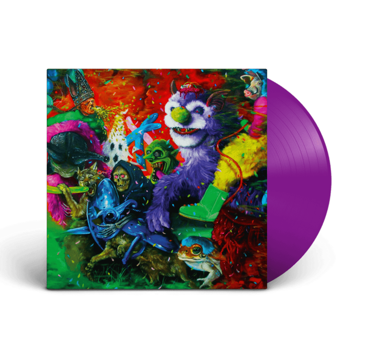 A Laughing Death In Meatspace (Limited Translucent Purple Vinyl) - Merch Jungle - Official Tropical Fuck Storm band t-shirts and band merch.