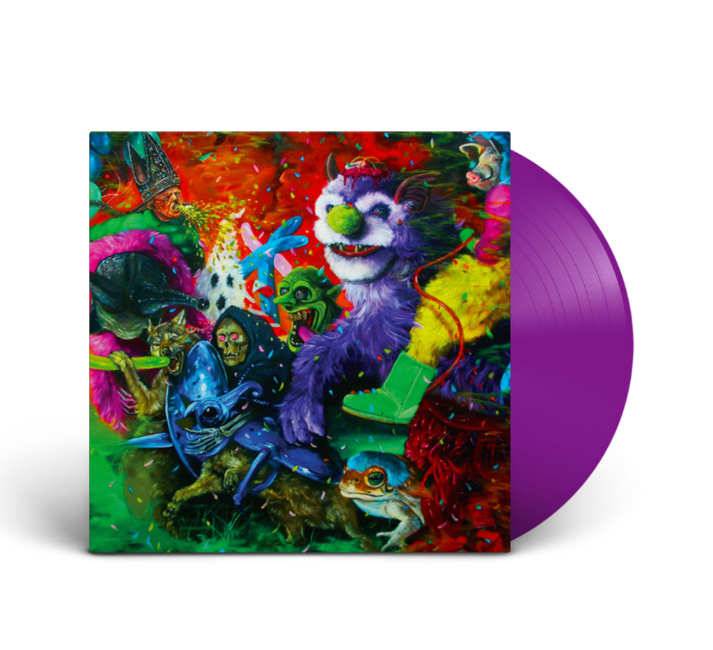 A Laughing Death In Meatspace (Limited Translucent Purple Vinyl) - Merch Jungle - Official Tropical Fuck Storm band t-shirts and band merch.