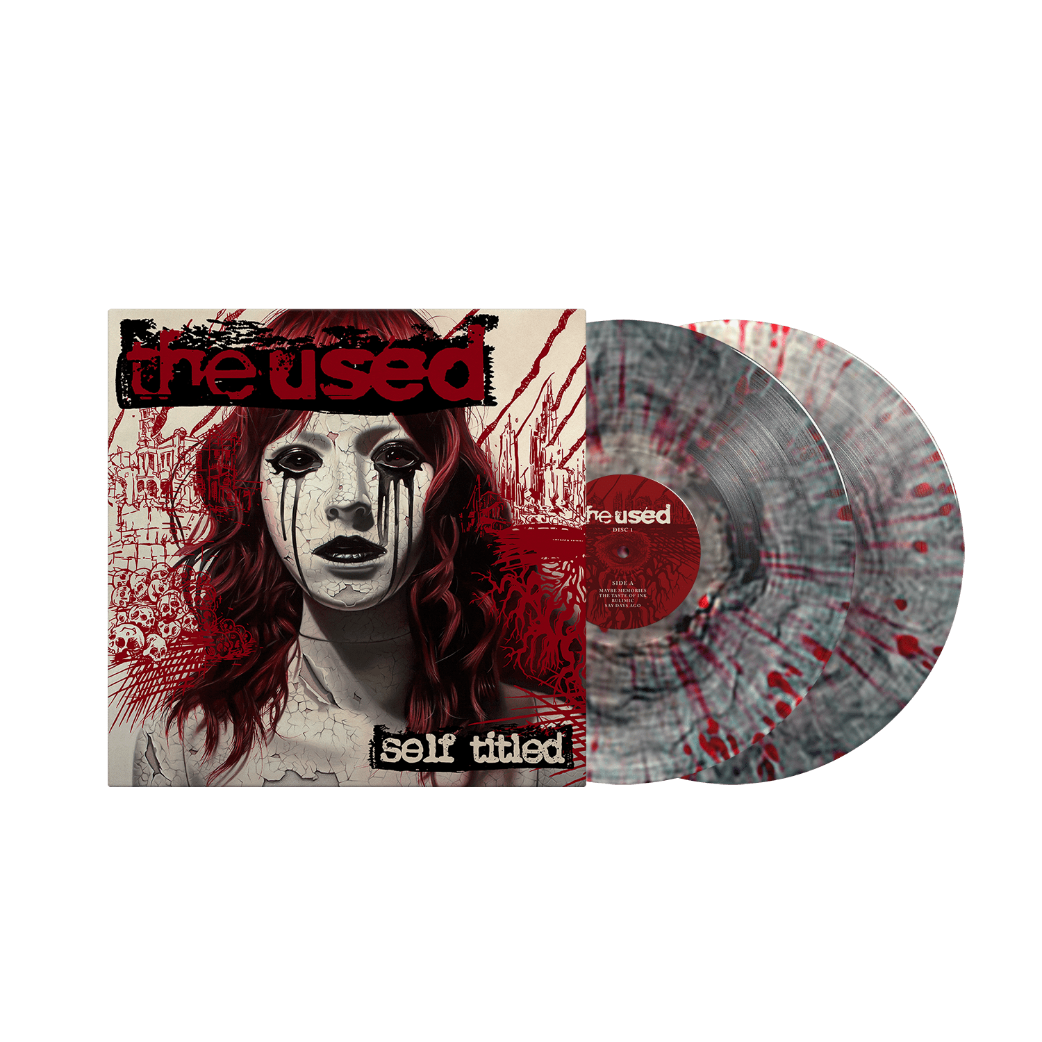 The Used / Self Titled (Ultra Clear + Black Smoke w/ Blood Red Splatte The Used / Self Titled (Ultra Clear + Black Smoke w/ Blood Red Splatte