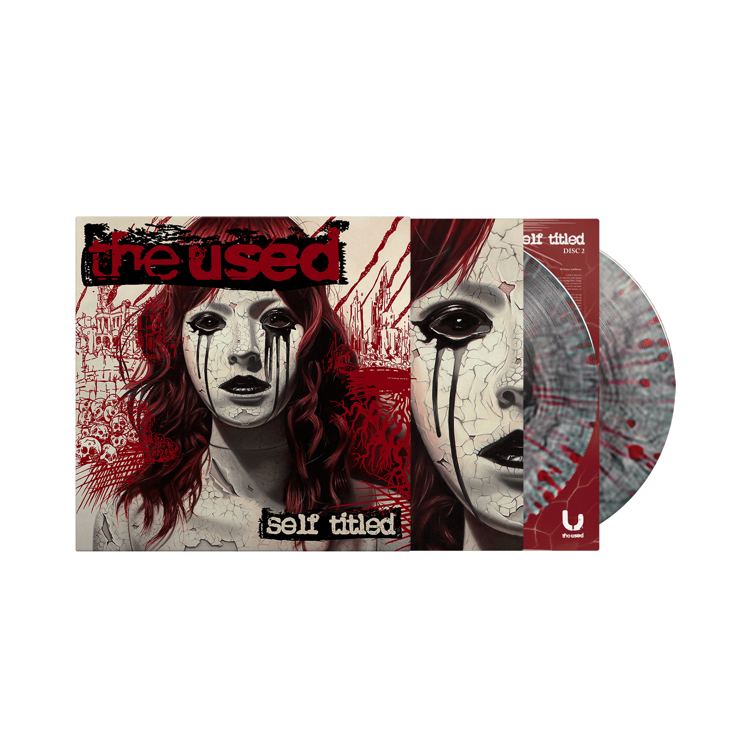 The Used / Self Titled (Ultra Clear + Black Smoke w/ Blood Red Splatte The Used / Self Titled (Ultra Clear + Black Smoke w/ Blood Red Splatte