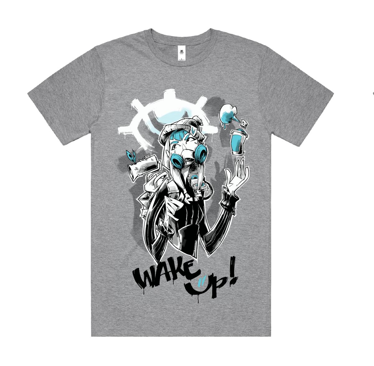 Warframe / Aoi Wake Up Tee - Merch Jungle - Official Warframe music and merch