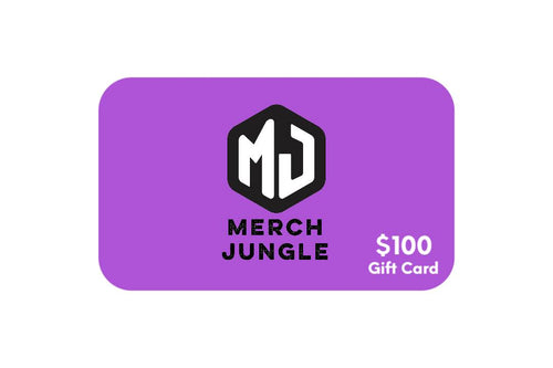 $100 Gift Card - Merch Jungle - Official Merch Jungle band merchandise.