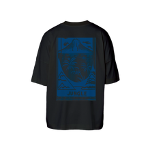 Faded Blue Night Volcano Tee - Merch Jungle - Official Jungle band t-shirts and band merch.