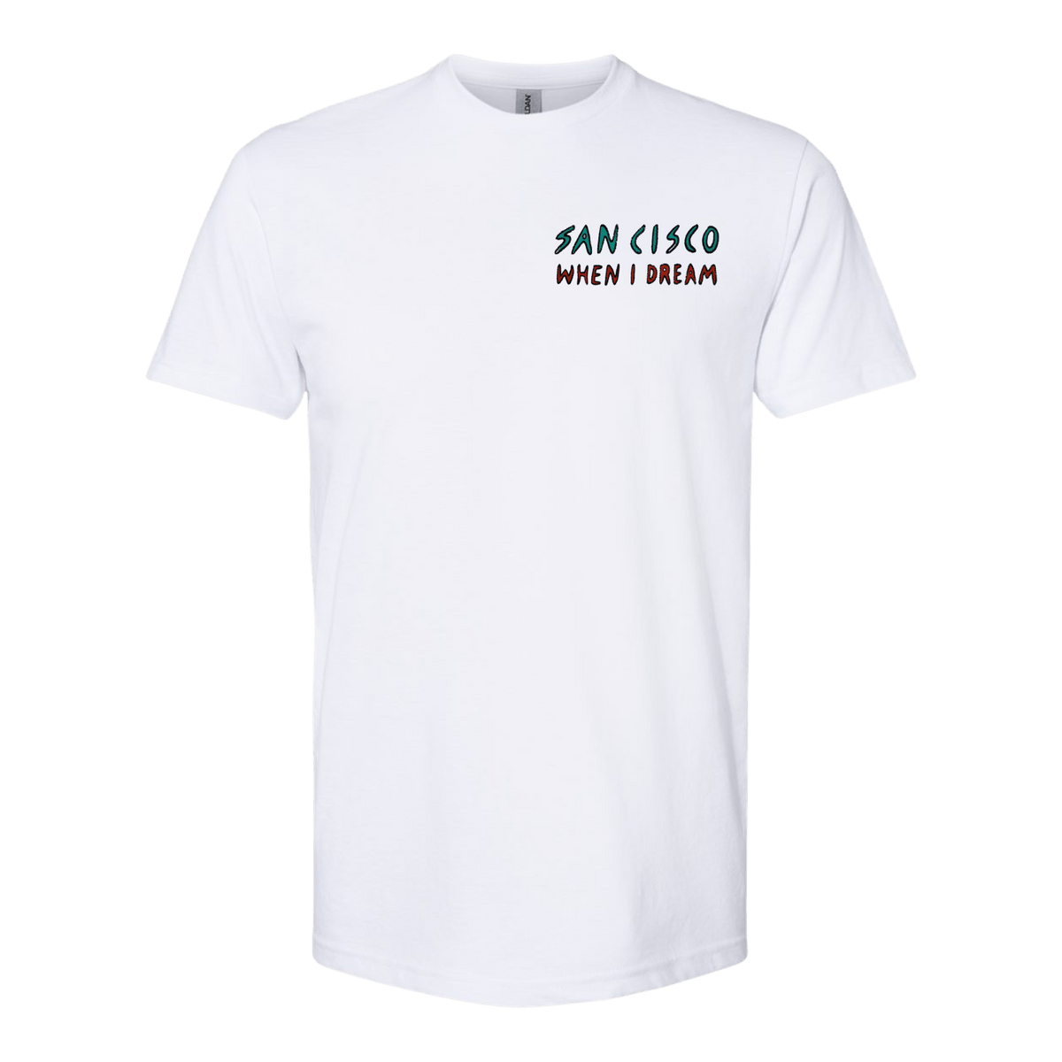 When I Dream Tee (White) - Merch Jungle - Official San Cisco band t-shirts and band merch.