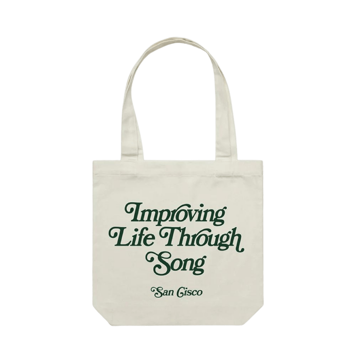 Improving Tote - Merch Jungle - Official San Cisco band t-shirts and band merch.