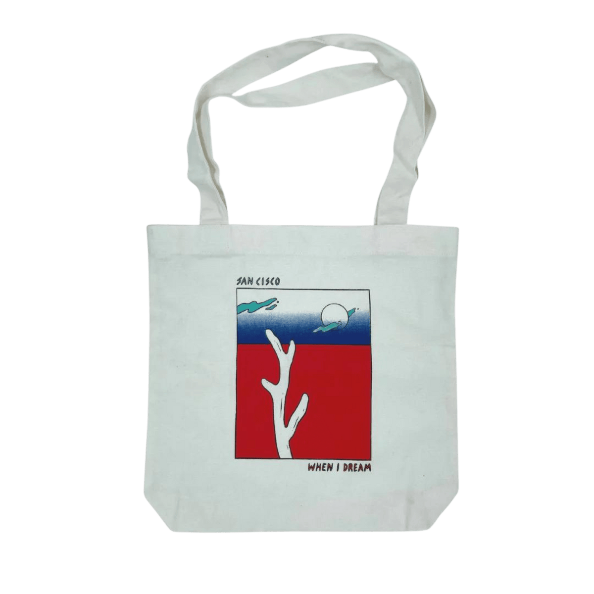 When I Dream Tote Bag - Merch Jungle - Official San Cisco band t-shirts and band merch.