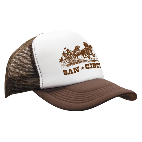 Western Trucker Hat - Merch Jungle - Official San Cisco band t-shirts and band merch.