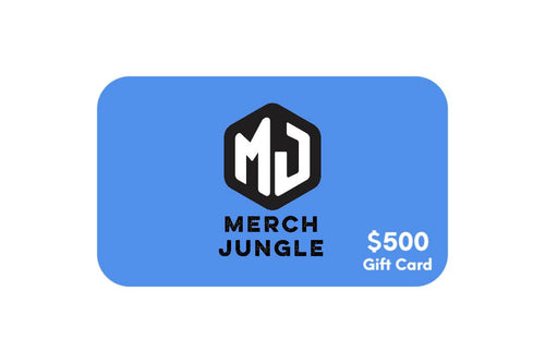 $500 Gift Card - Merch Jungle - Official Merch Jungle band merchandise.
