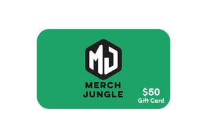 $50 Gift Card - Merch Jungle - Official Merch Jungle  band merchandise.